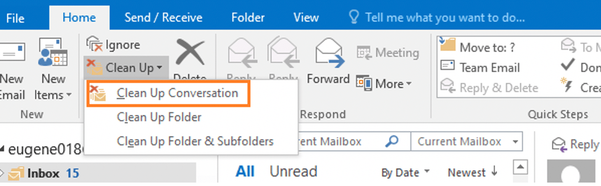 Organize Outlook emails by thread (easy 1-minute guide)