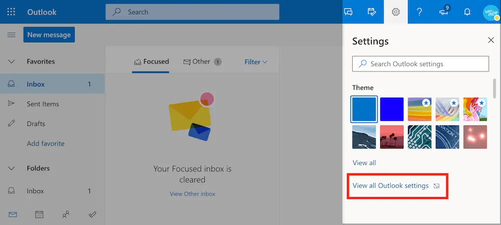 how to add signature to outlook 365 step 1