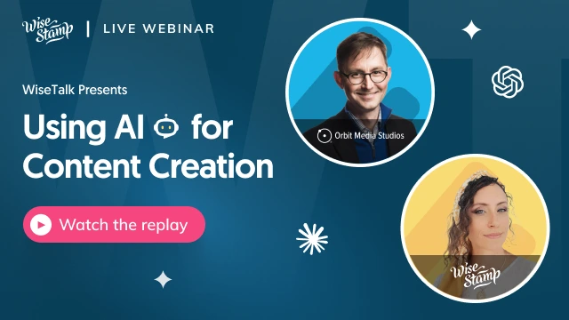 September webinar replay WiseStamp